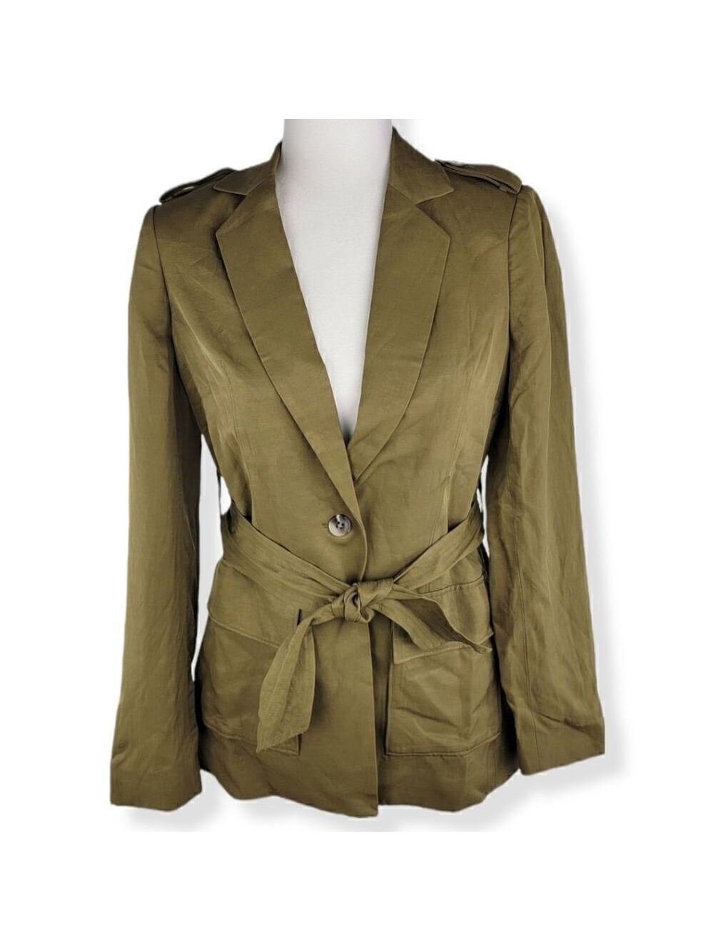 Express Cargo belted Blazer XS